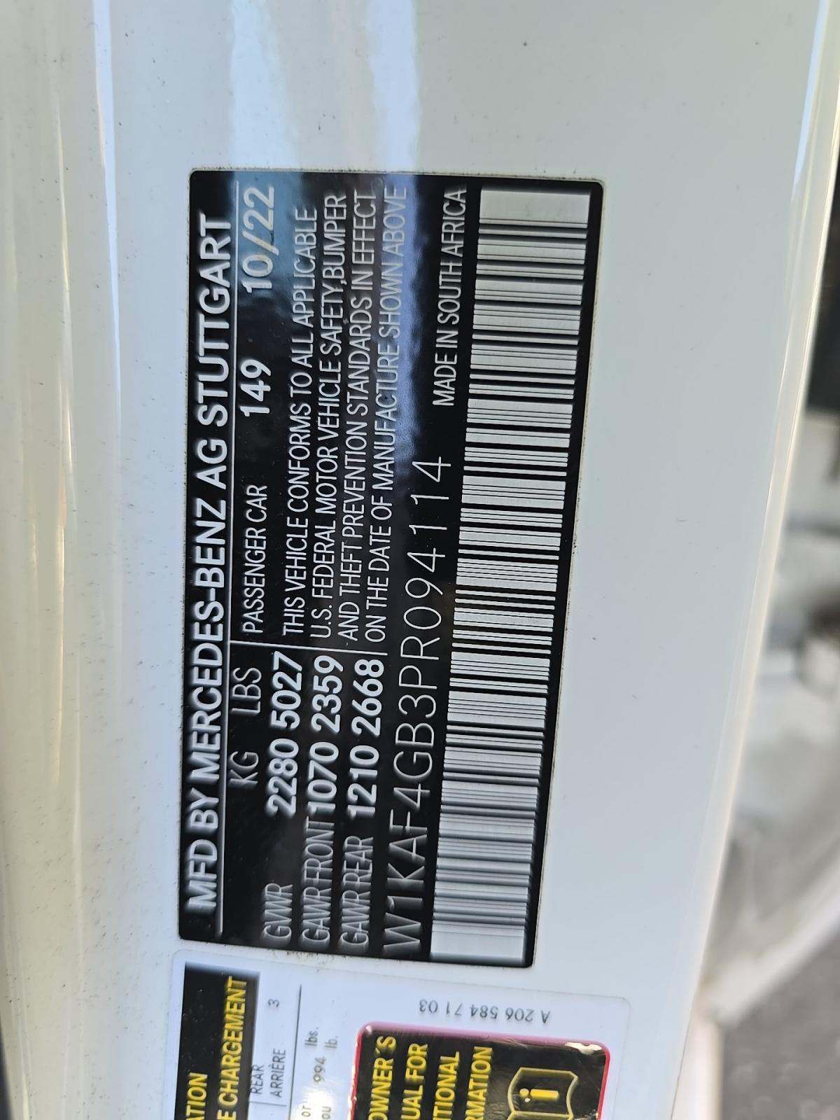 2023 Mercedes-Benz C-Class C 300 RWD