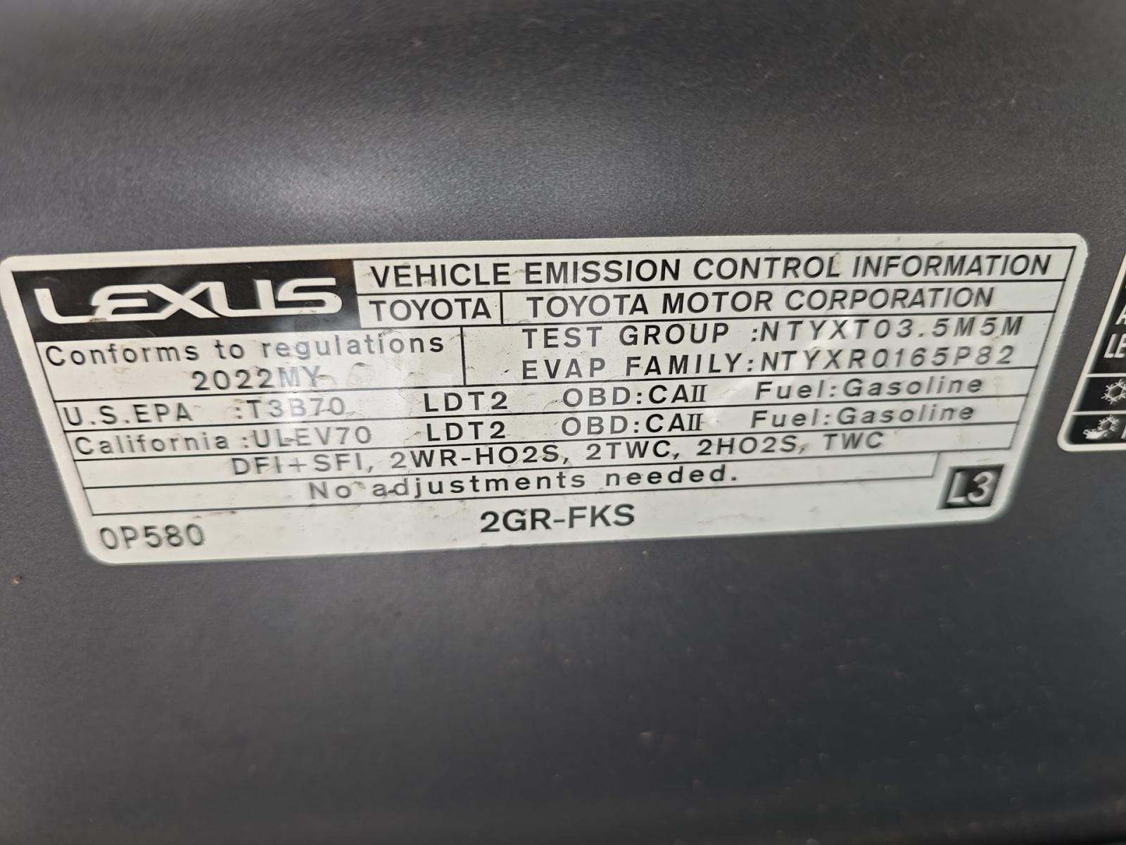 2022 Lexus RX RX 350 FWD