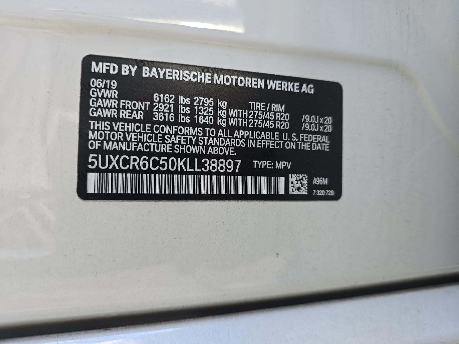 2019 BMW X5 xDrive40i AWD