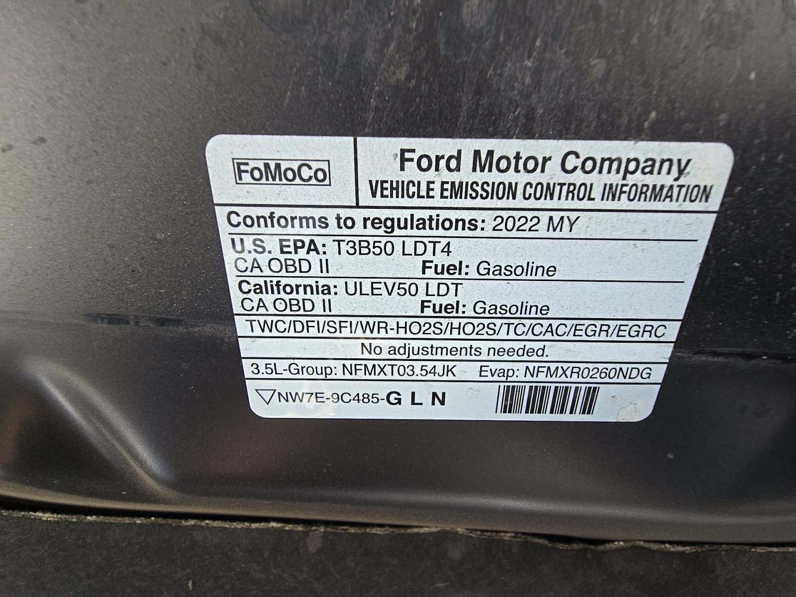 2022 Ford F-150 Platinum AWD