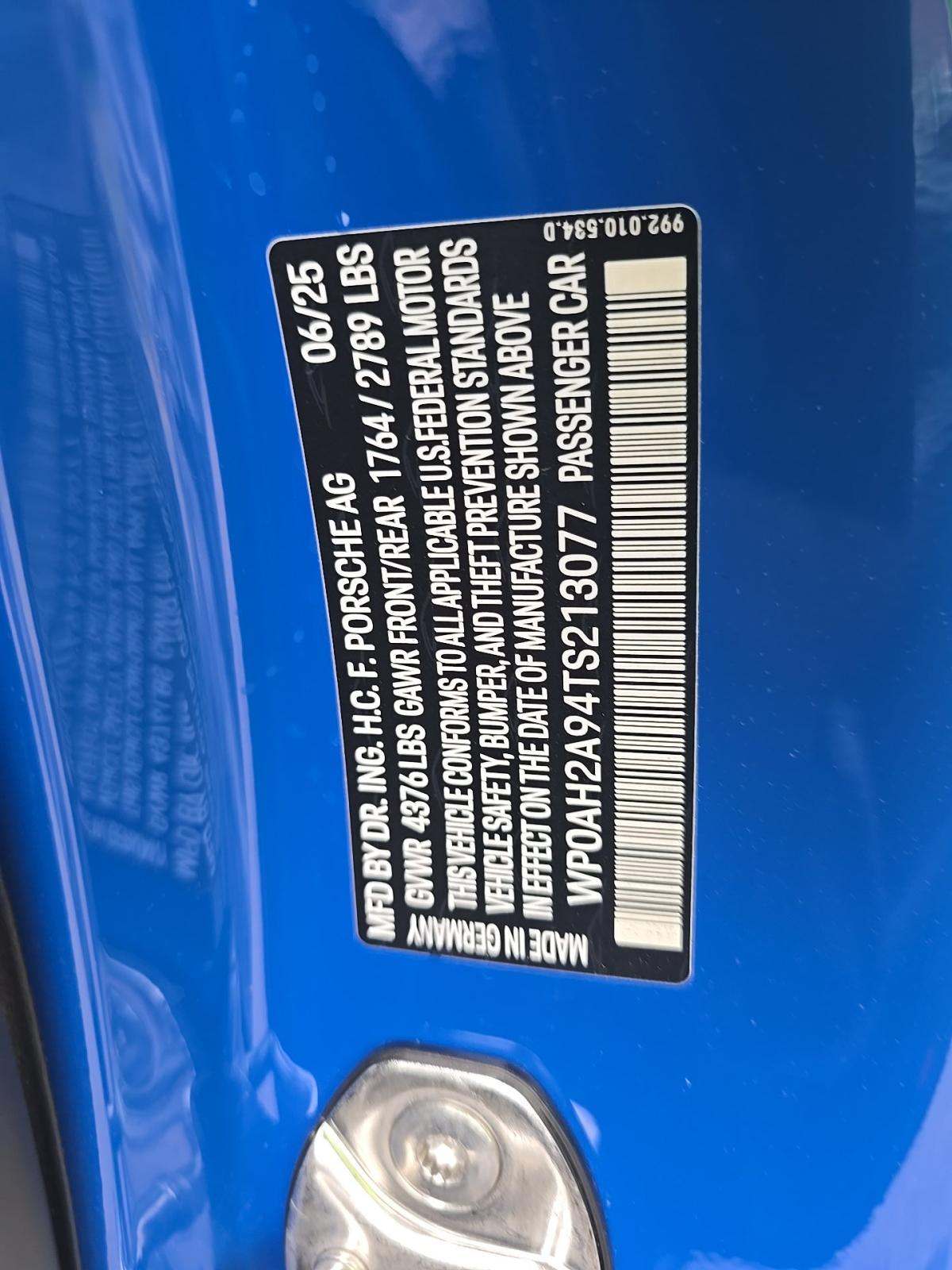 2026 Porsche 911 Carrera S RWD