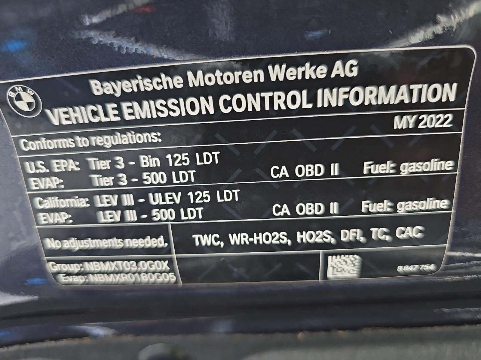 2022 BMW X5 xDrive40i AWD