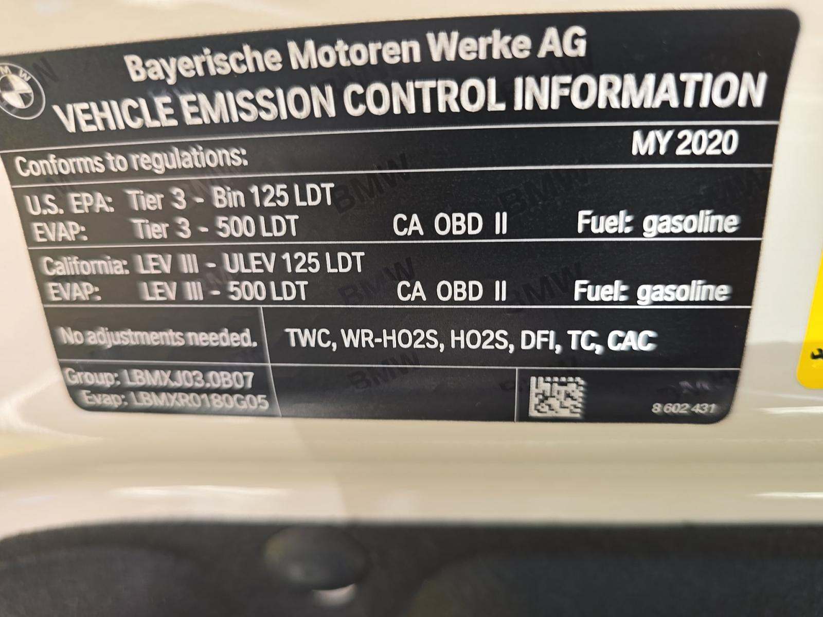 2020 BMW X5 sDrive40i RWD