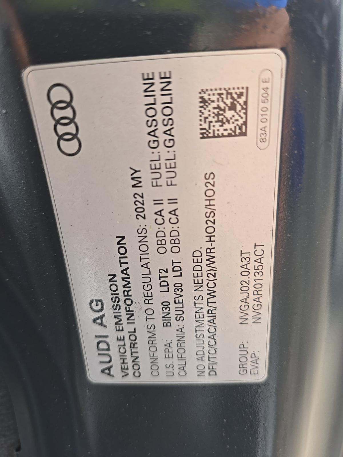 2022 Audi Q3 2.0T S line Premium AWD