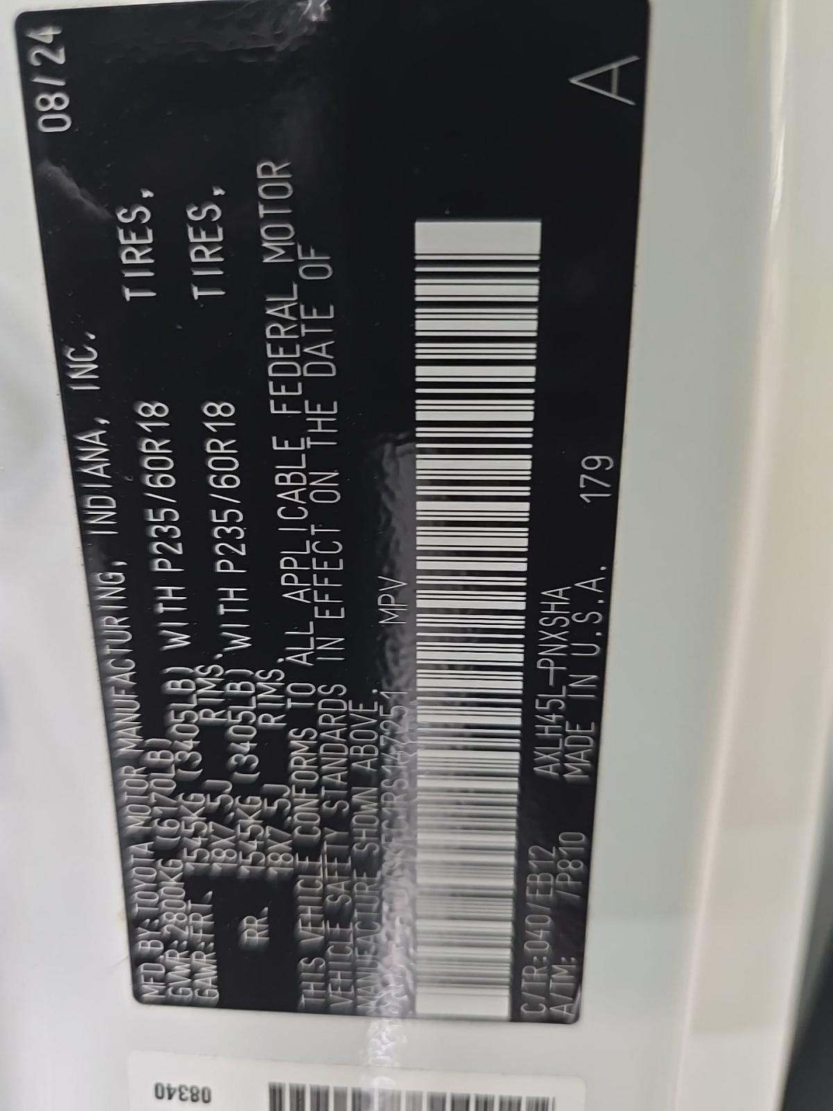 2024 Toyota Sienna XSE AWD