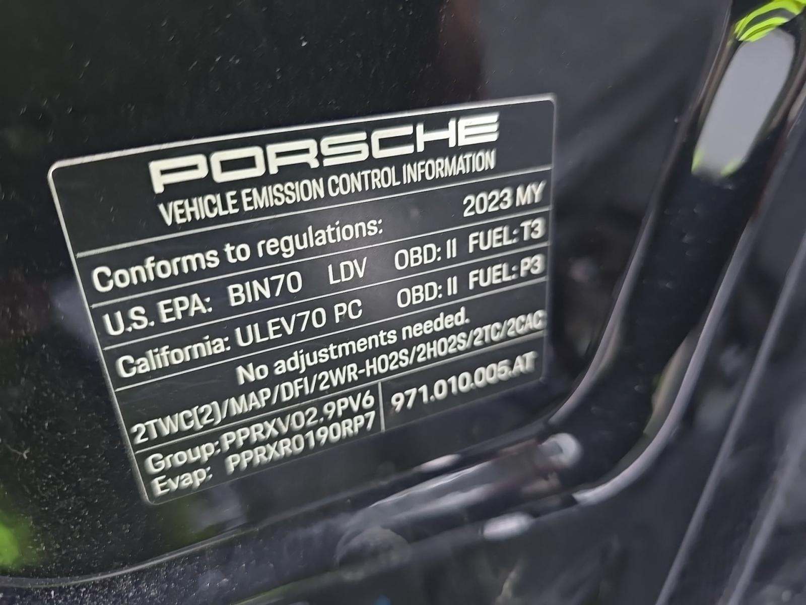 2023 Porsche Panamera Base RWD