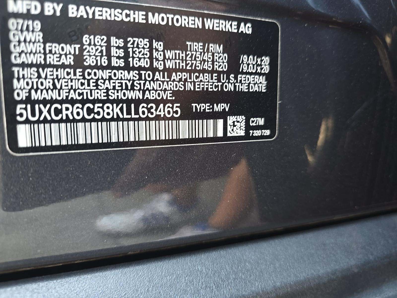 2019 BMW X5 xDrive40i AWD