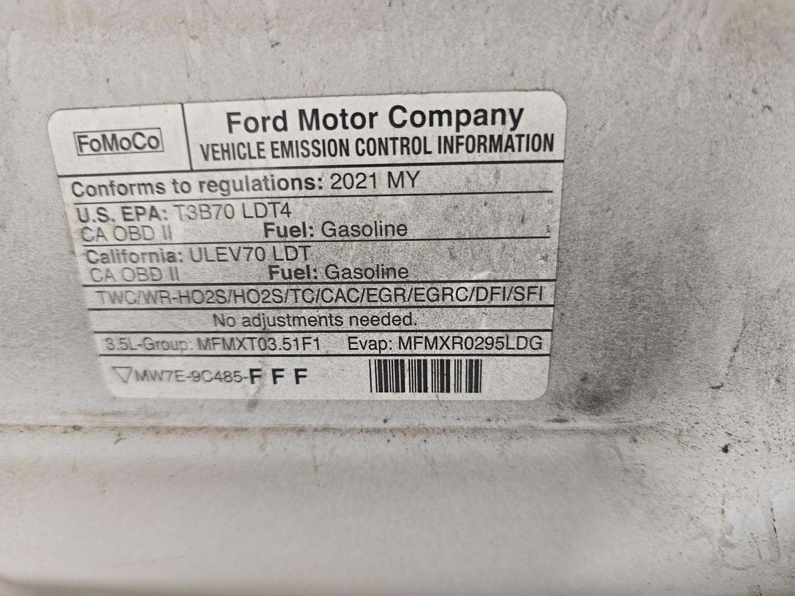 2021 Ford F-150 Hybrid Platinum AWD