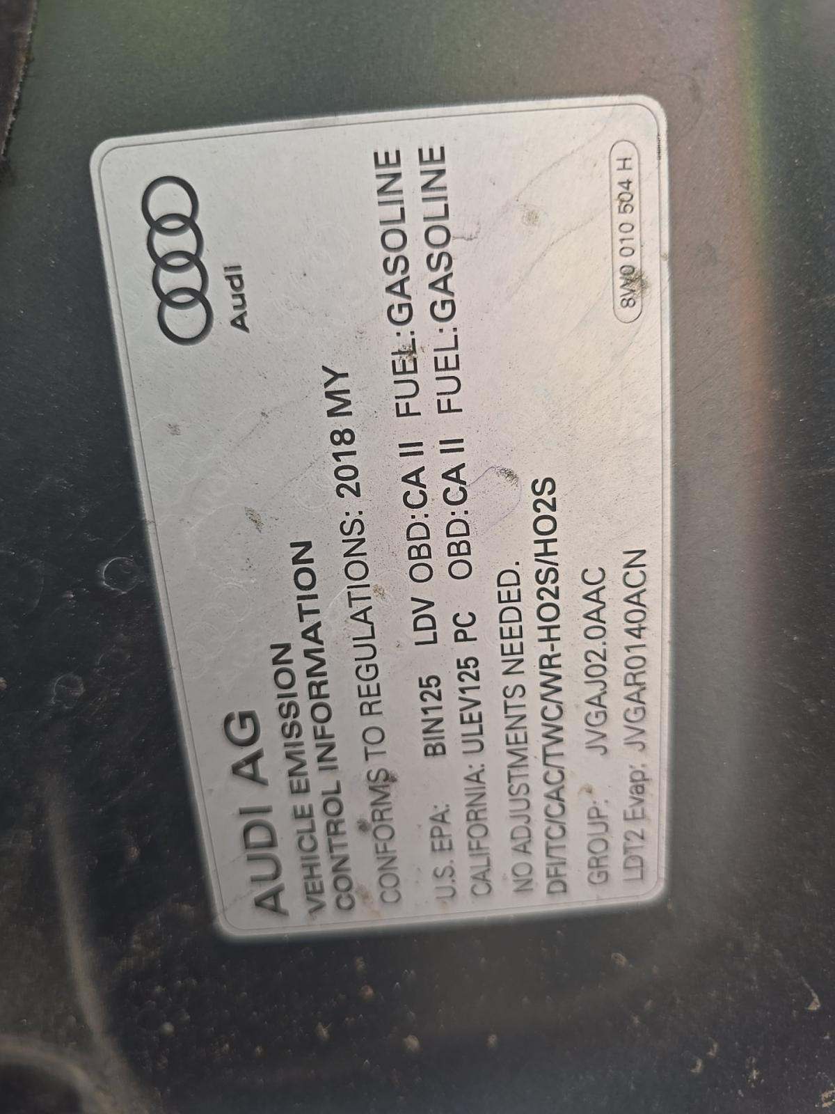 2018 Audi Q5 Premium AWD
