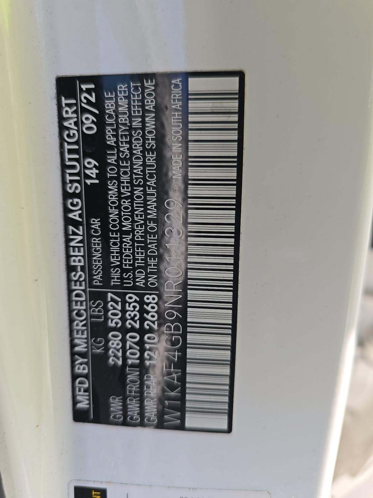 2022 Mercedes-Benz C-Class C 300 RWD