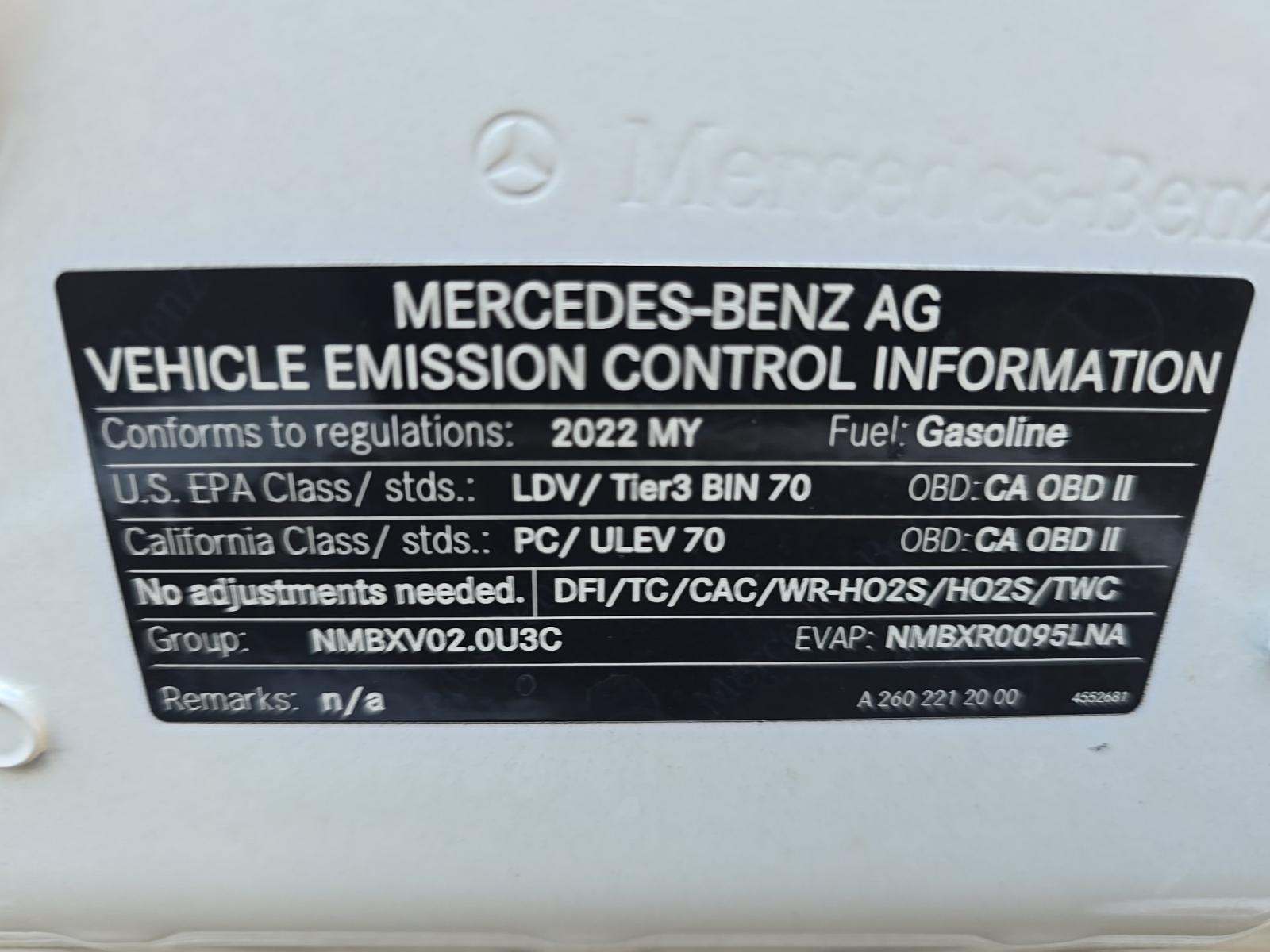 2022 Mercedes-Benz A-Class A 220 FWD