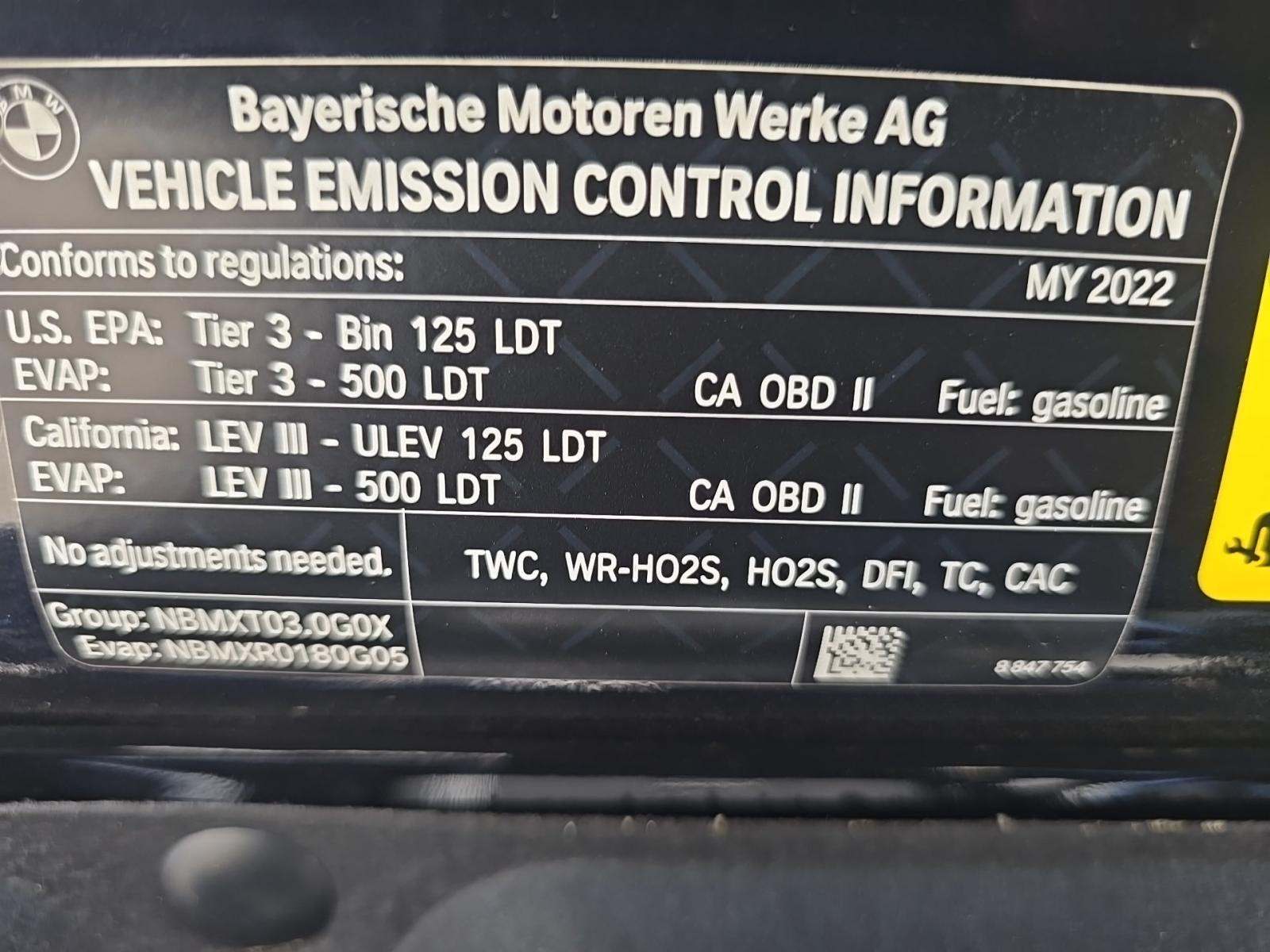 2022 BMW X5 sDrive40i RWD