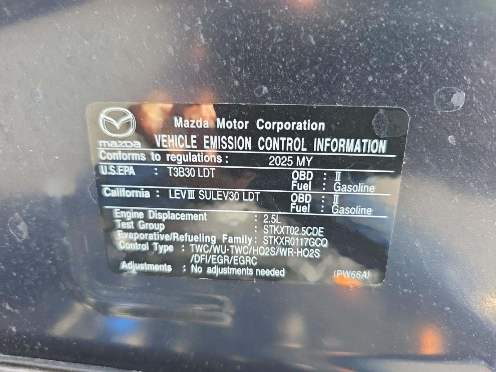 2025 MAZDA CX-5 2.5 S Premium Plus Package AWD