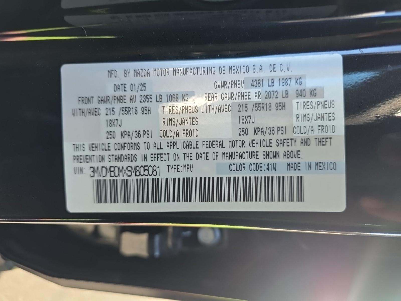 2025 MAZDA CX-30 2.5 S Premium Package AWD