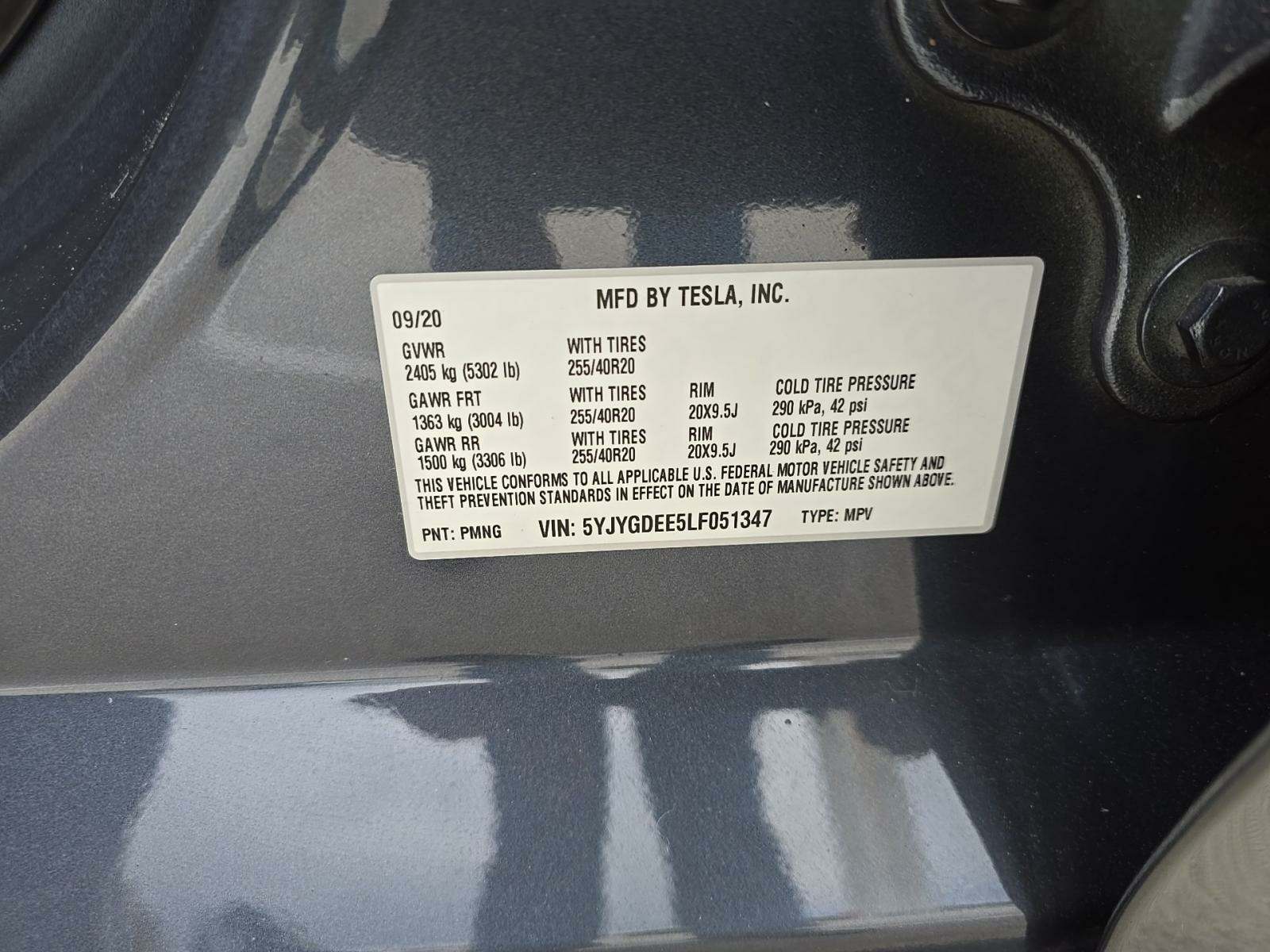 2020 Tesla Model Y Long Range AWD