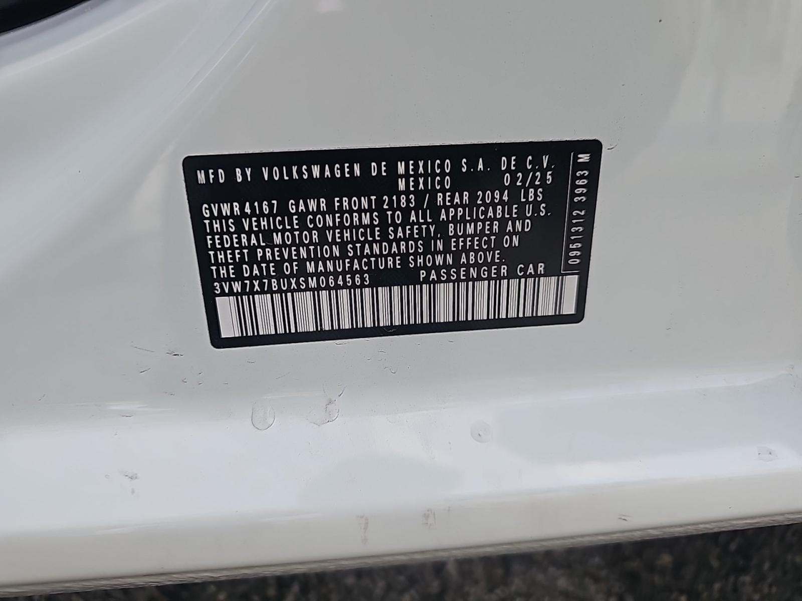 2025 Volkswagen Jetta 1.5T SE FWD