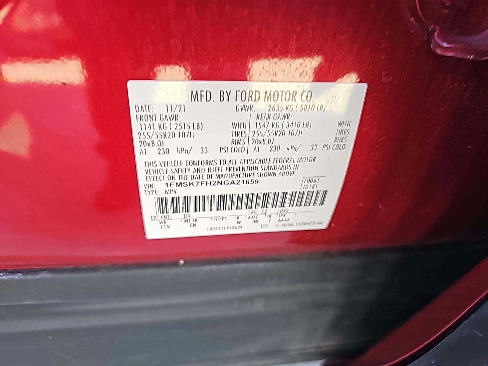 2022 Ford Explorer Limited RWD