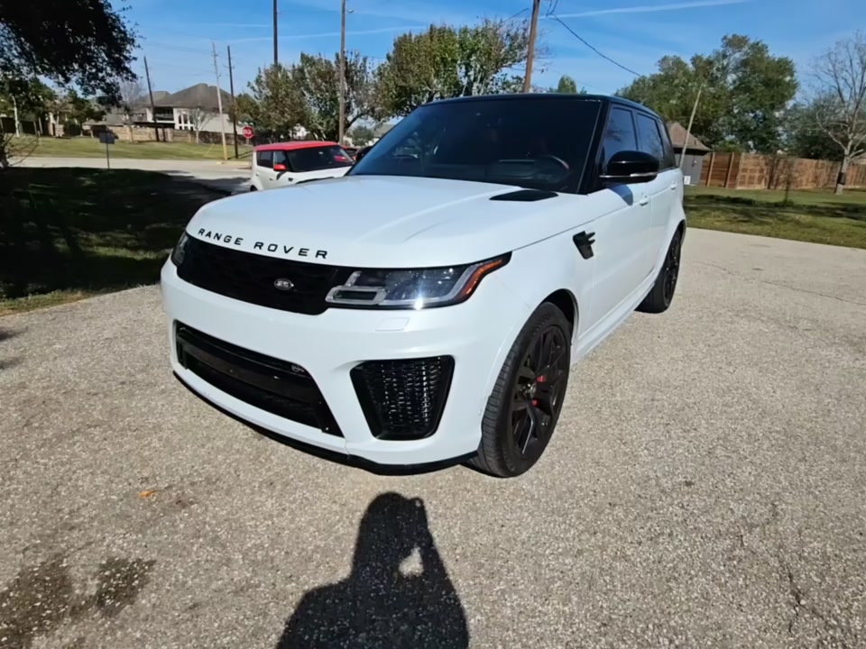 2020 Land Rover Range Rover Sport SVR
