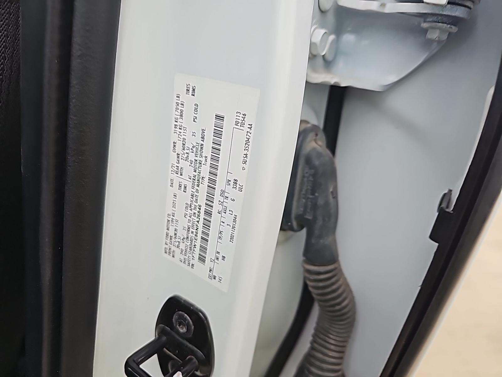 2022 Ford F-150 Lariat AWD