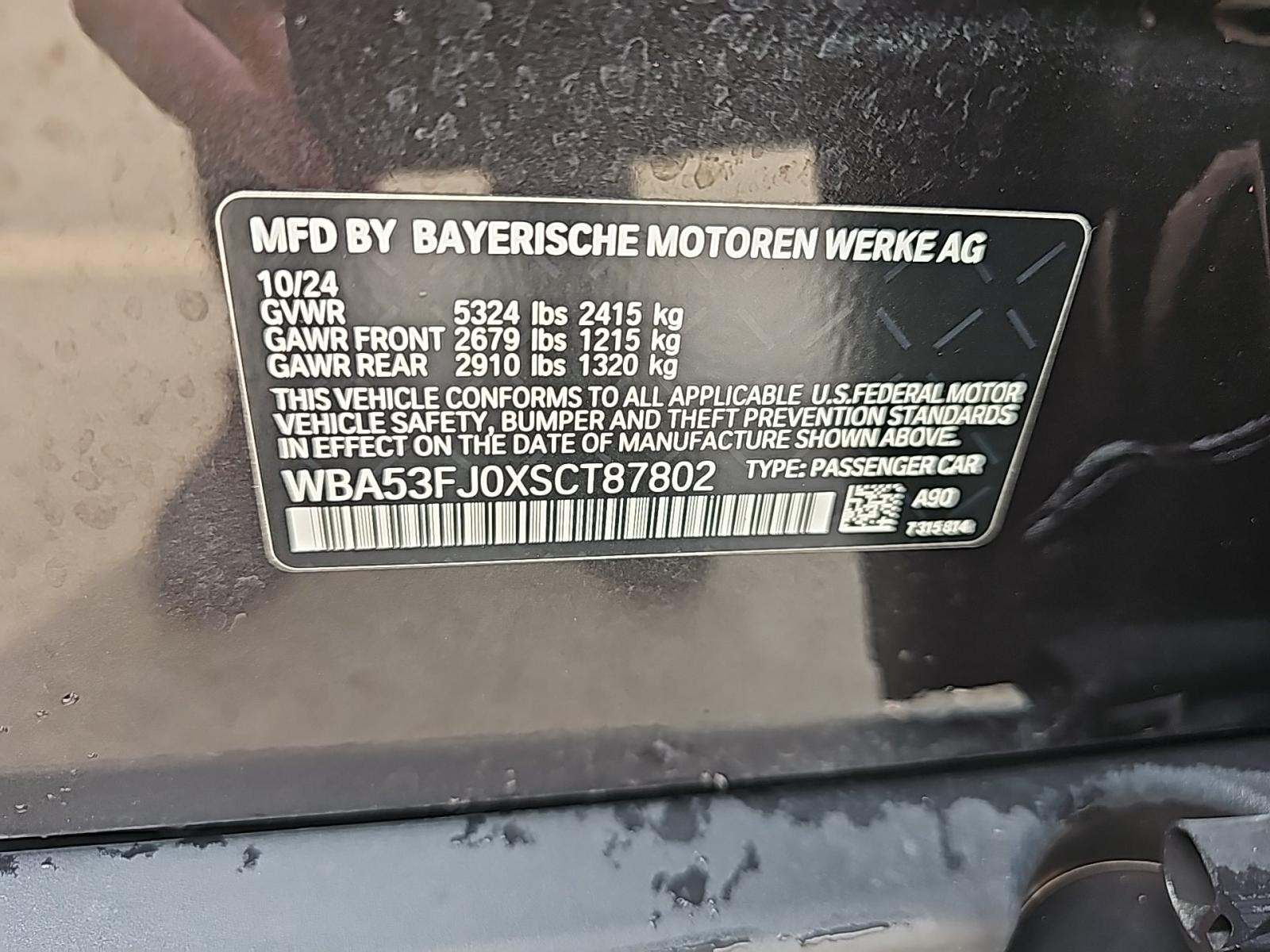 2025 BMW 5 Series 530i xDrive AWD