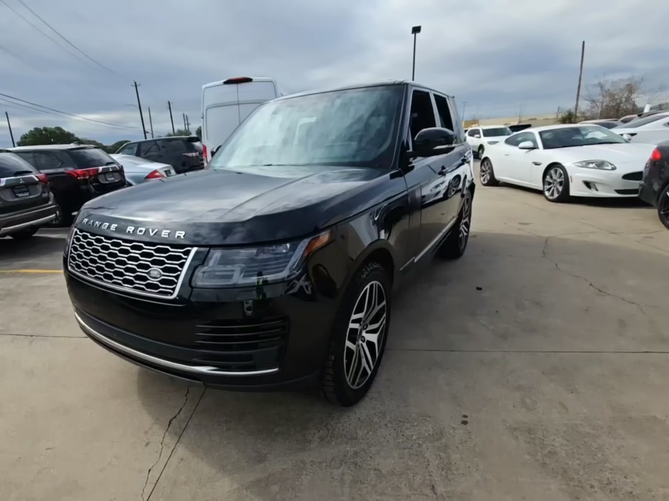 2018 Land Rover Range Rover HSE