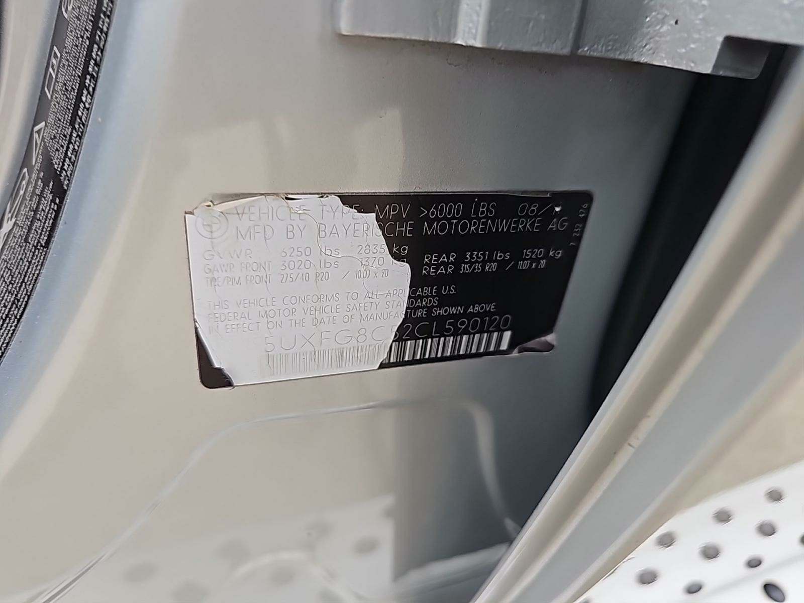 2012 BMW X6 xDrive 50i AWD