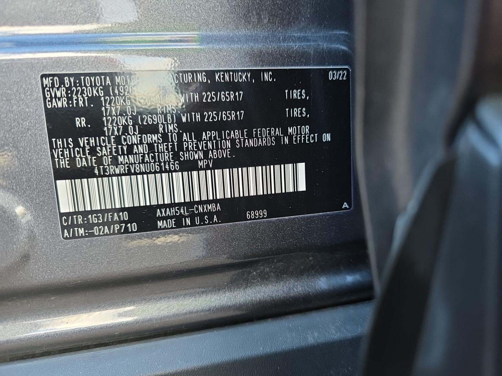 2022 Toyota RAV4 Hybrid XLE AWD