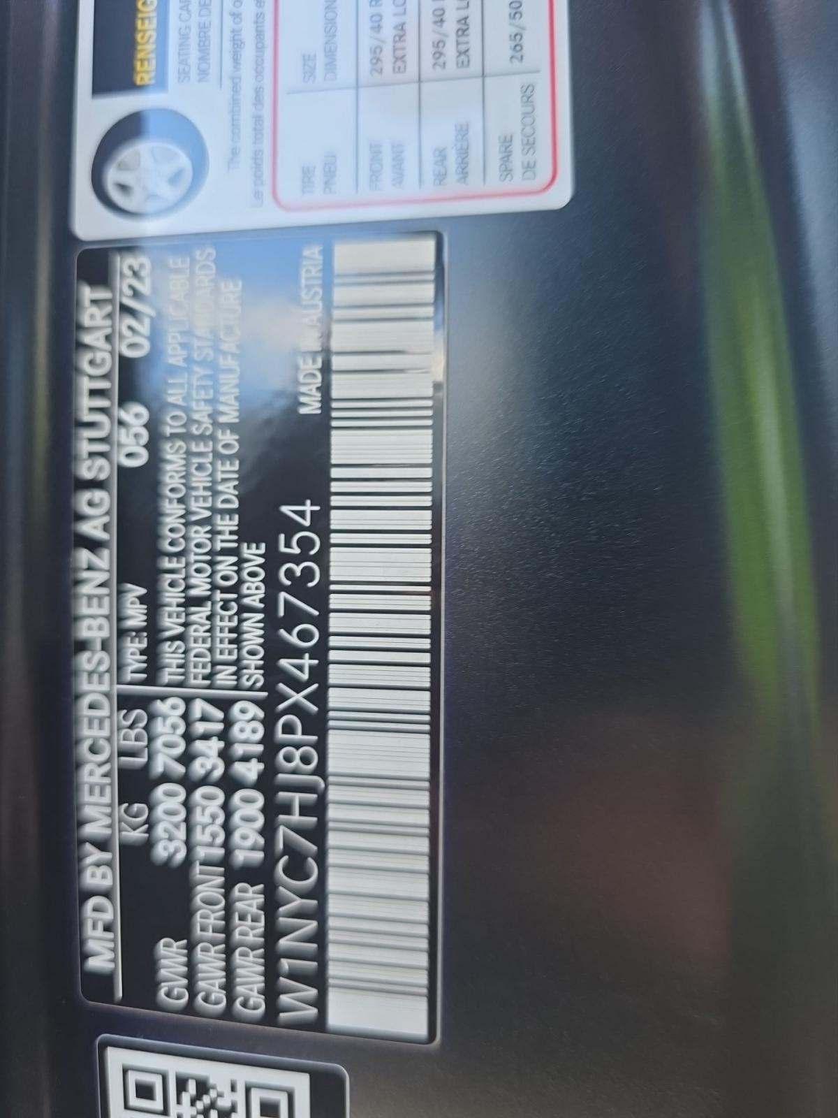 2023 Mercedes-Benz G-Class AMG G 63 AWD