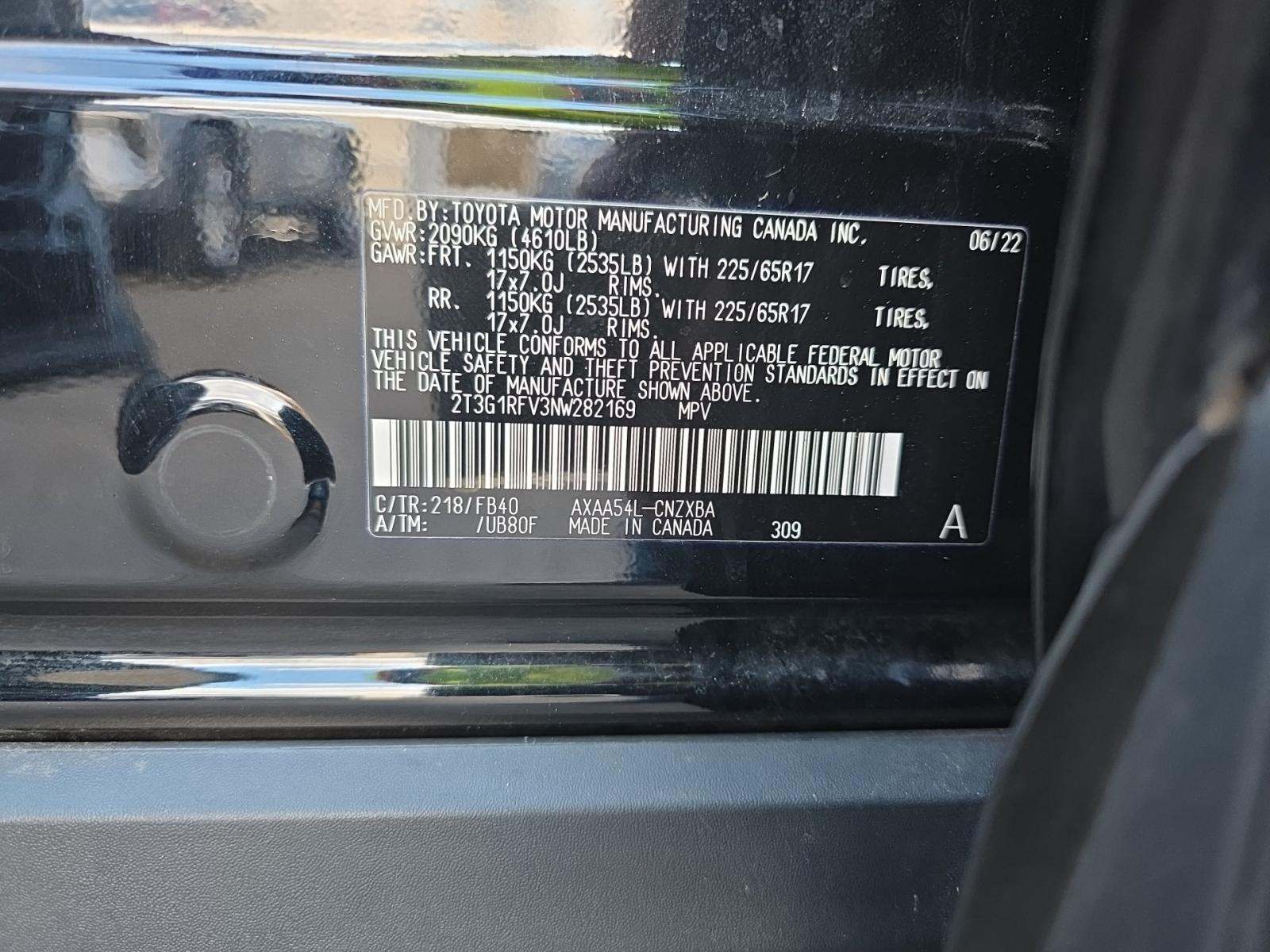 2022 Toyota RAV4 LE AWD