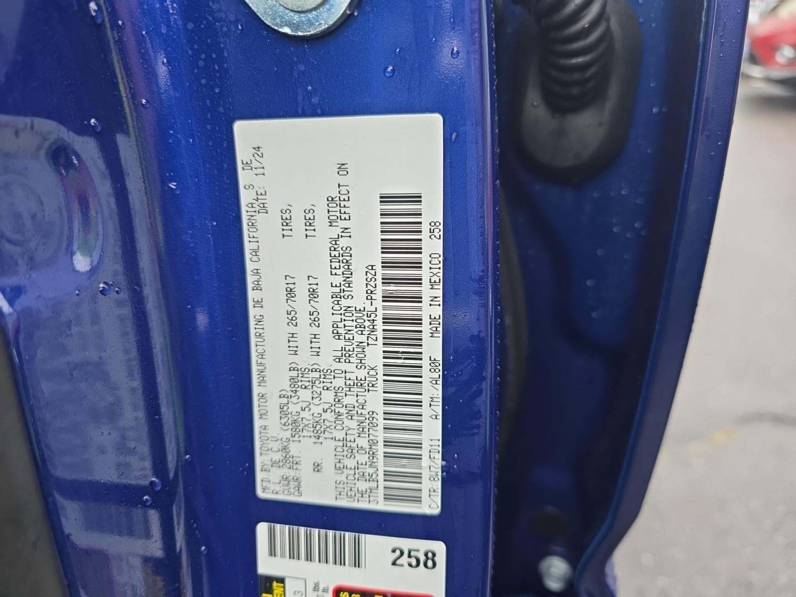 2024 Toyota Tacoma TRD Off-Road AWD