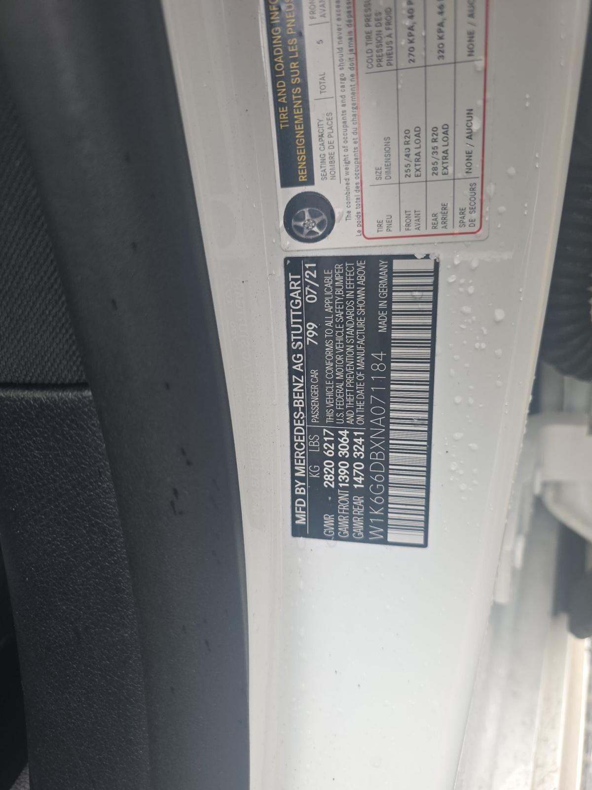 2022 Mercedes-Benz S-Class S 500 AWD