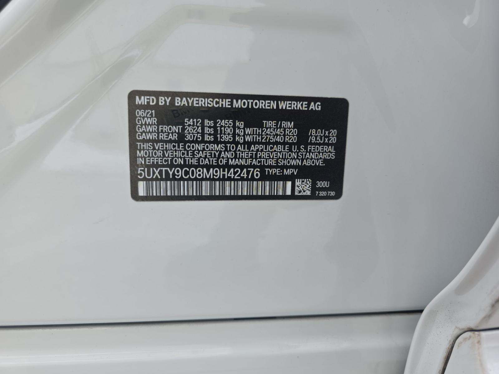 2021 BMW X3 M40i AWD