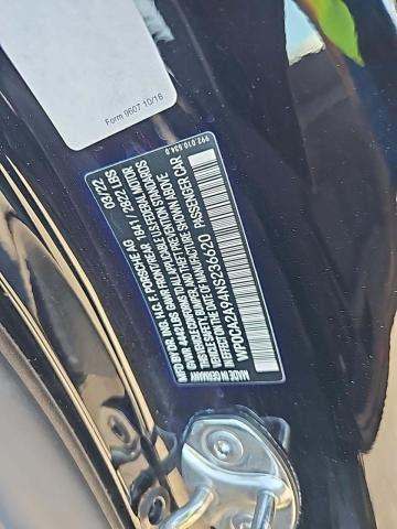 2022 Porsche 911 Carrera RWD