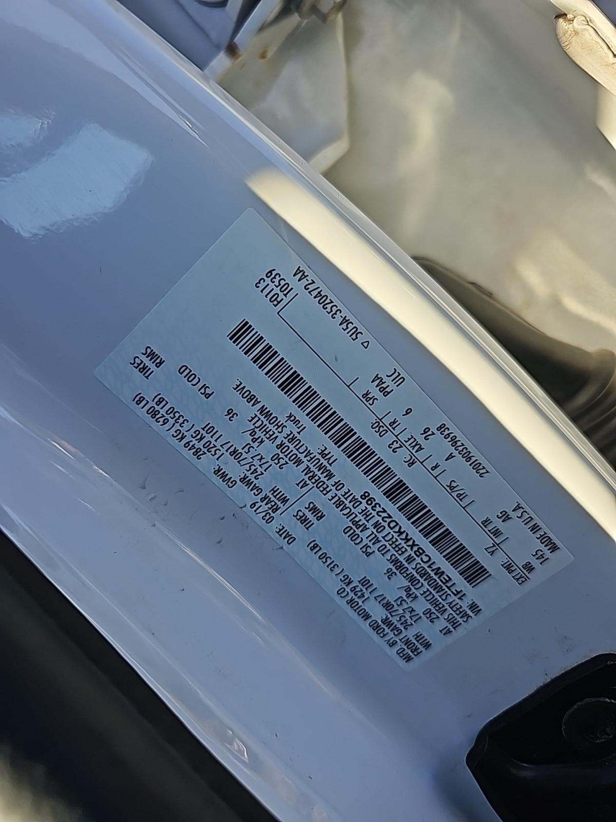 2019 Ford F-150 XL RWD