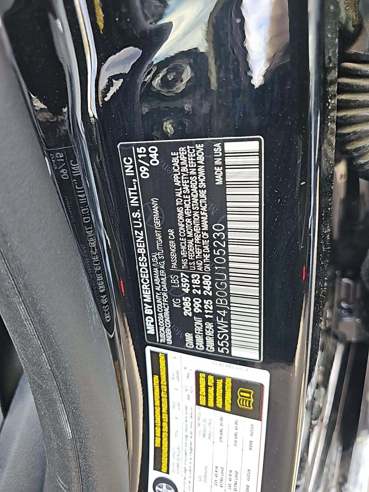 2016 Mercedes-Benz C-Class C 300 RWD