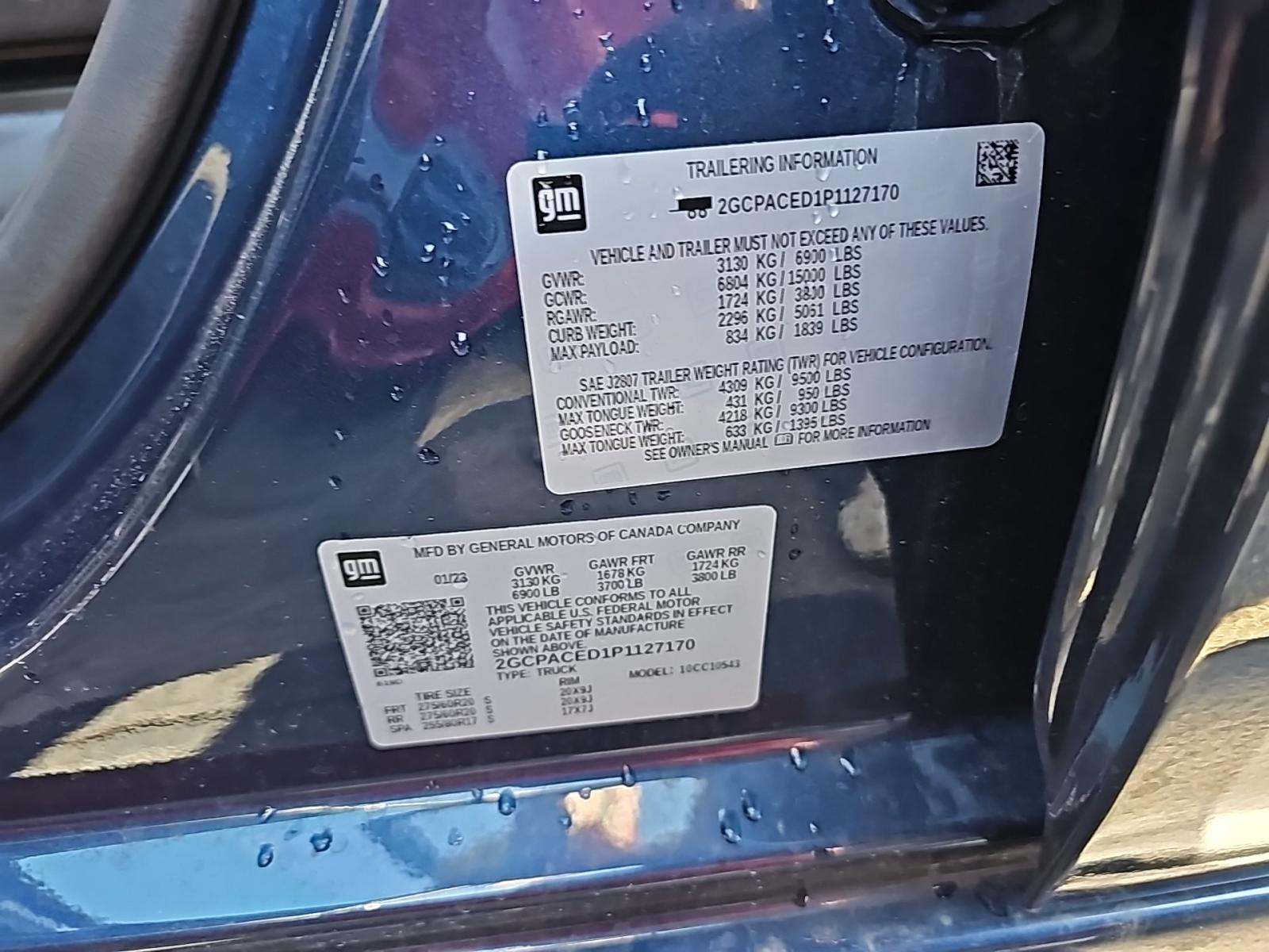 2023 Chevrolet Silverado 1500 LT RWD