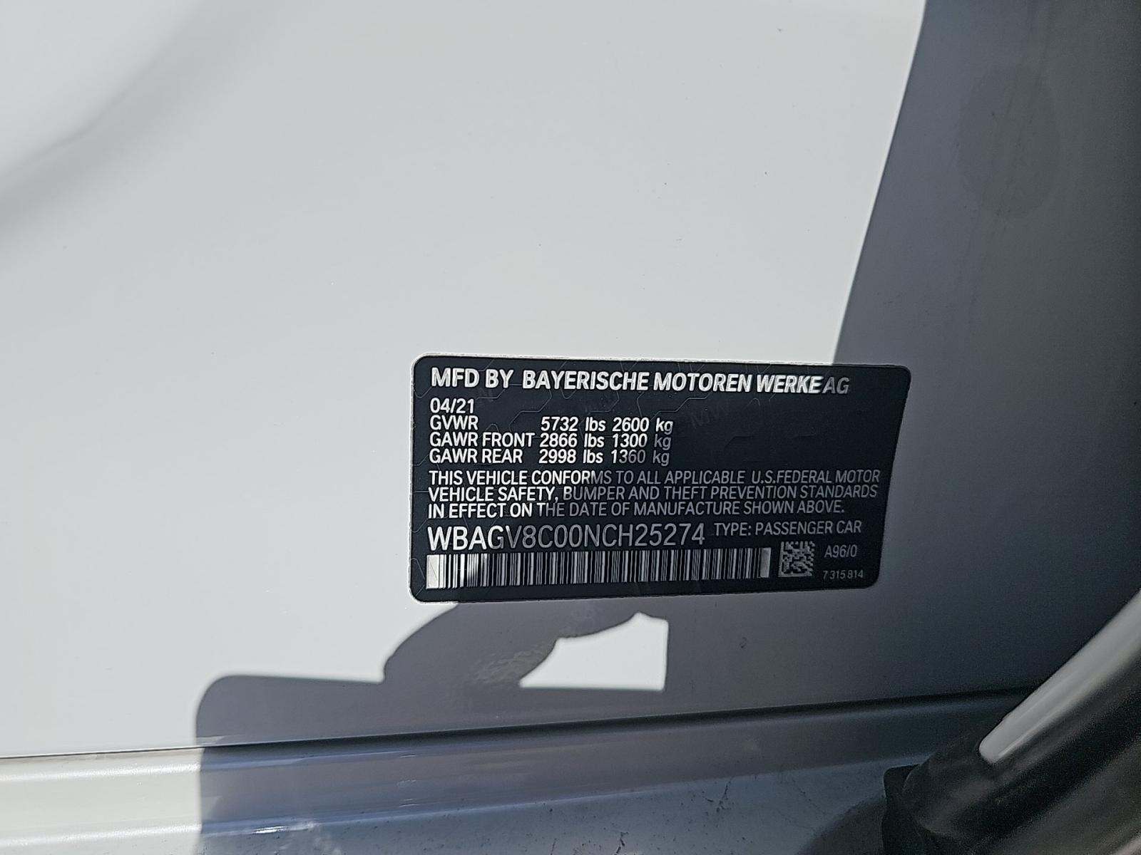 2022 BMW 8 Series M850i xDrive AWD