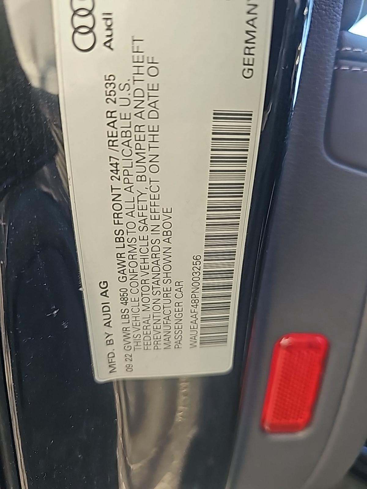 2023 Audi A4 S line Premium Plus AWD