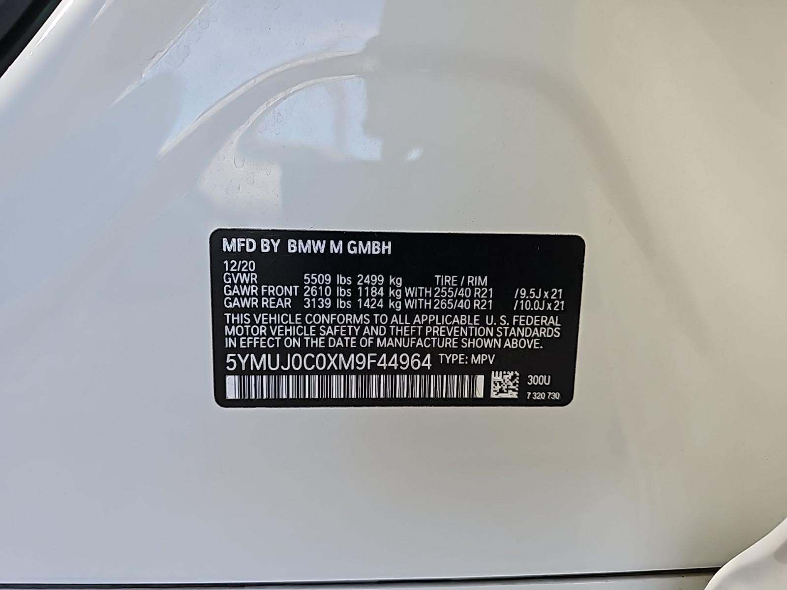 2021 BMW X4 M Base AWD