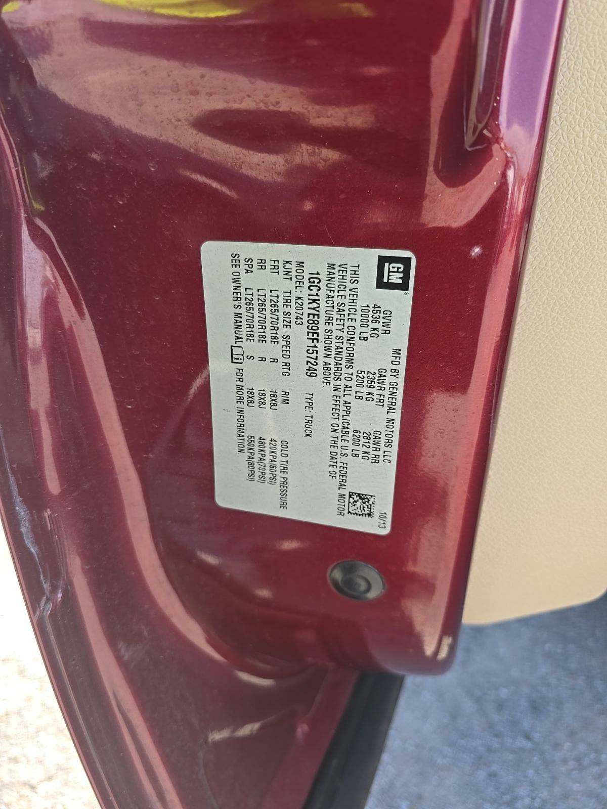 2014 Chevrolet Silverado 2500HD LTZ AWD