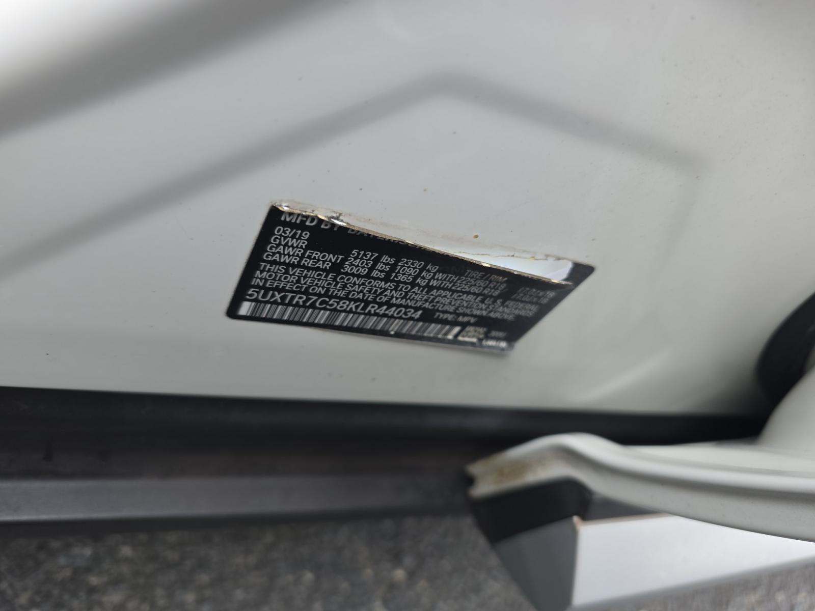 2019 BMW X3 sDrive30i RWD