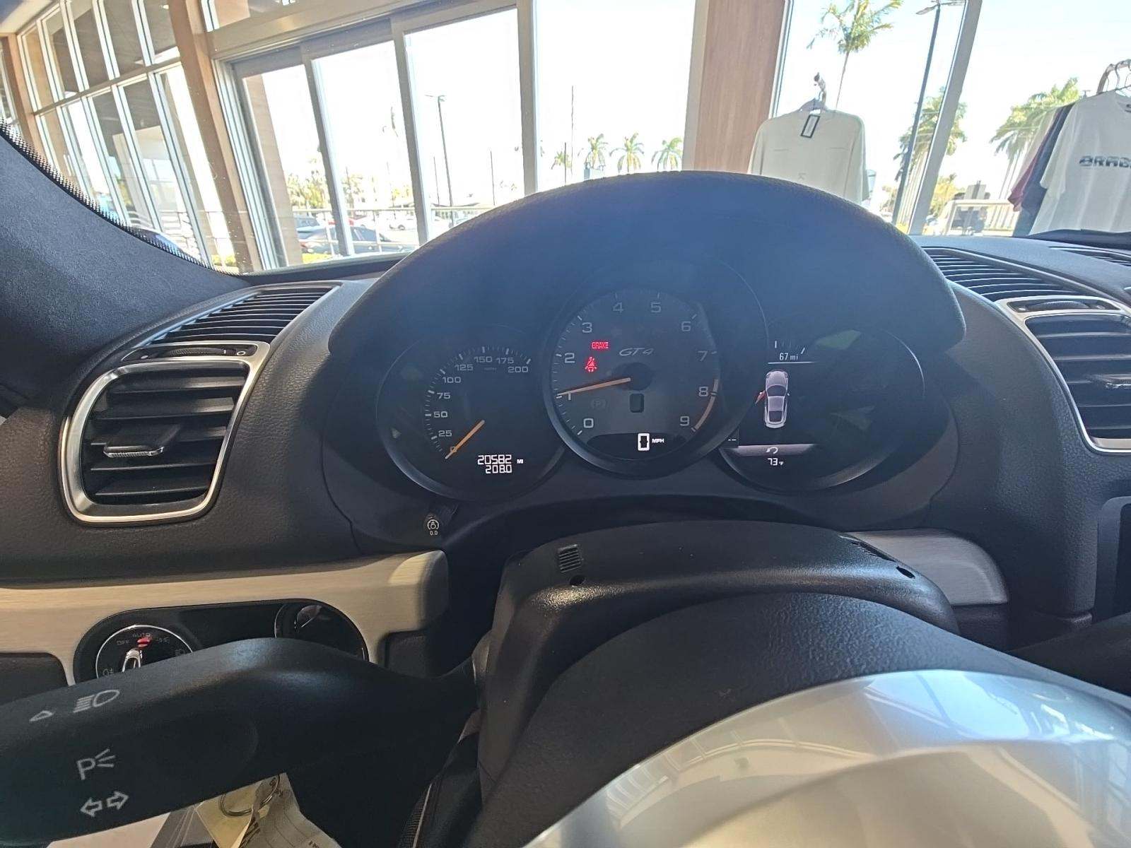 2016 Porsche Cayman GT4 RWD