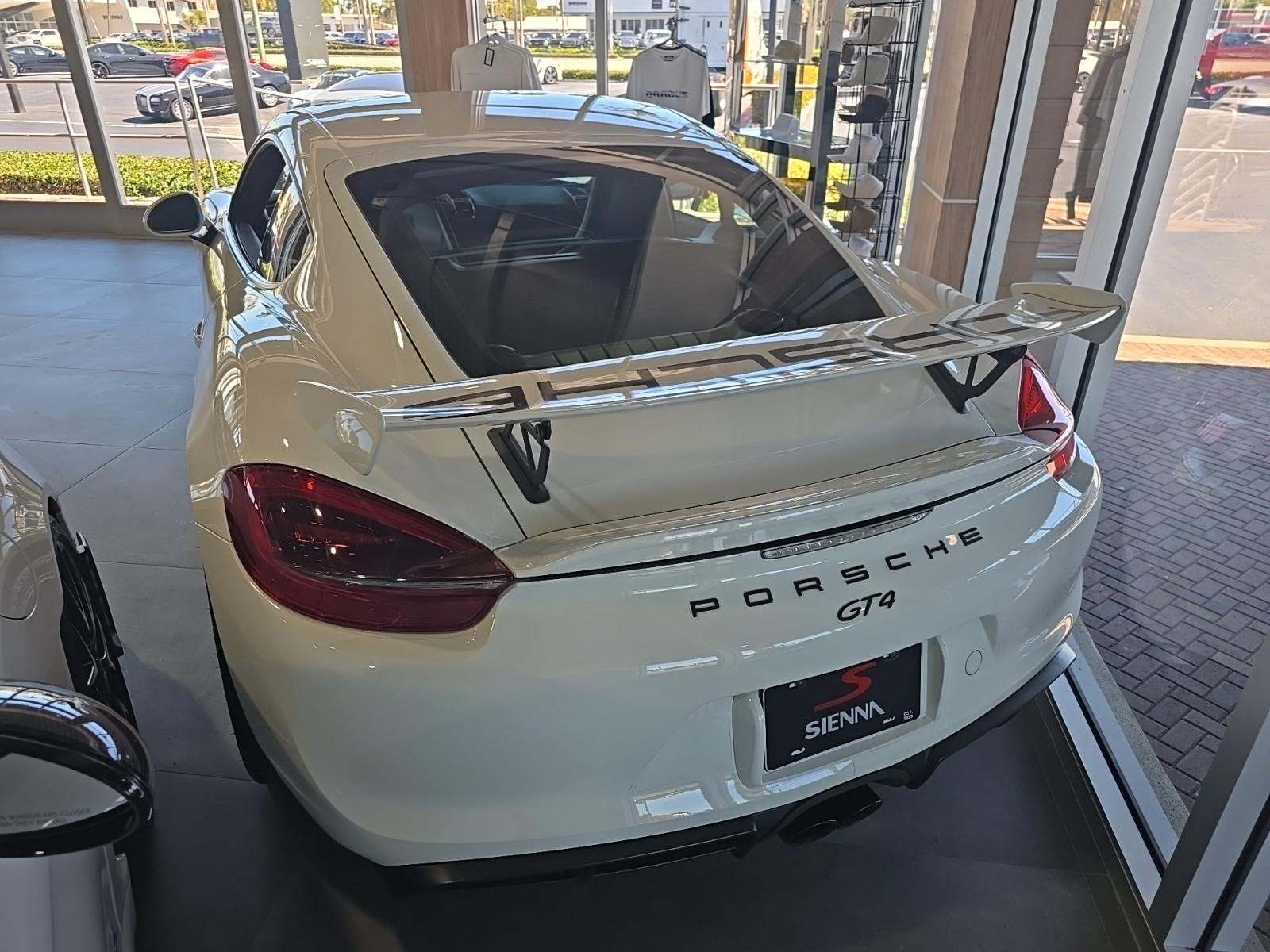 2016 Porsche Cayman GT4 RWD