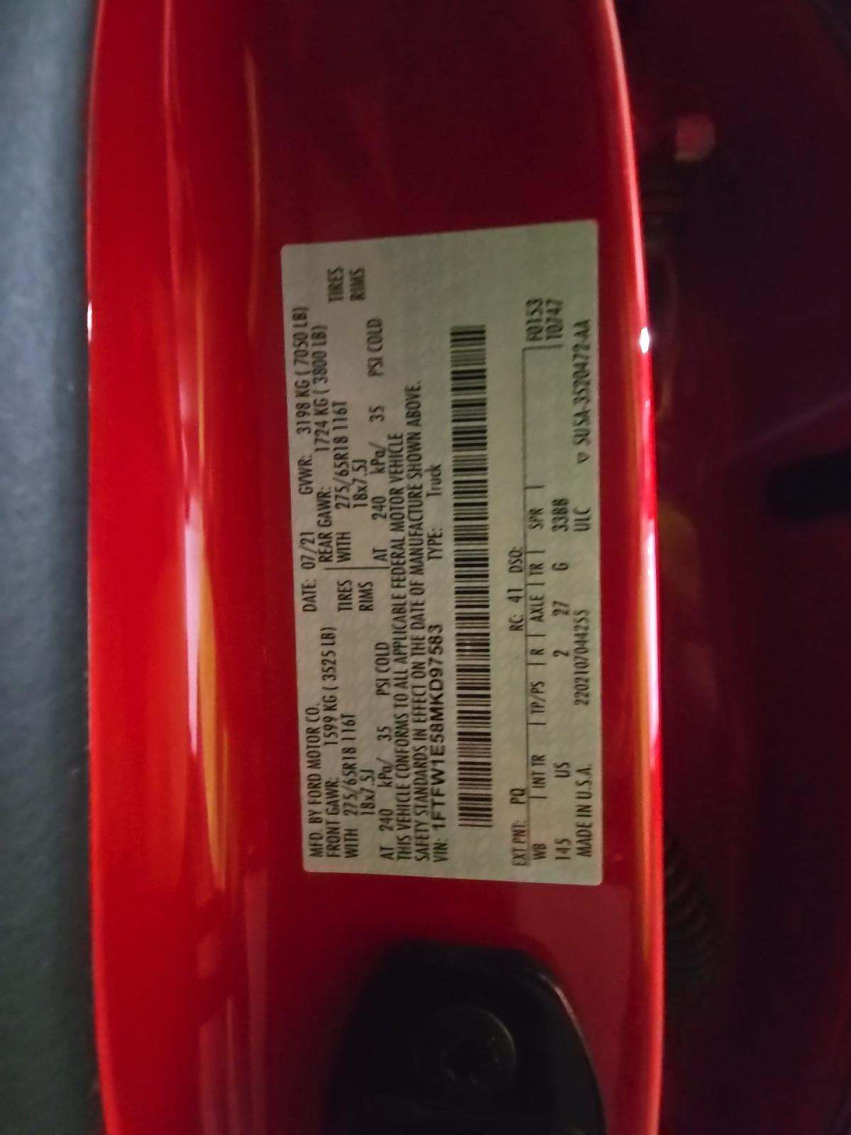 2021 Ford F-150 XLT AWD