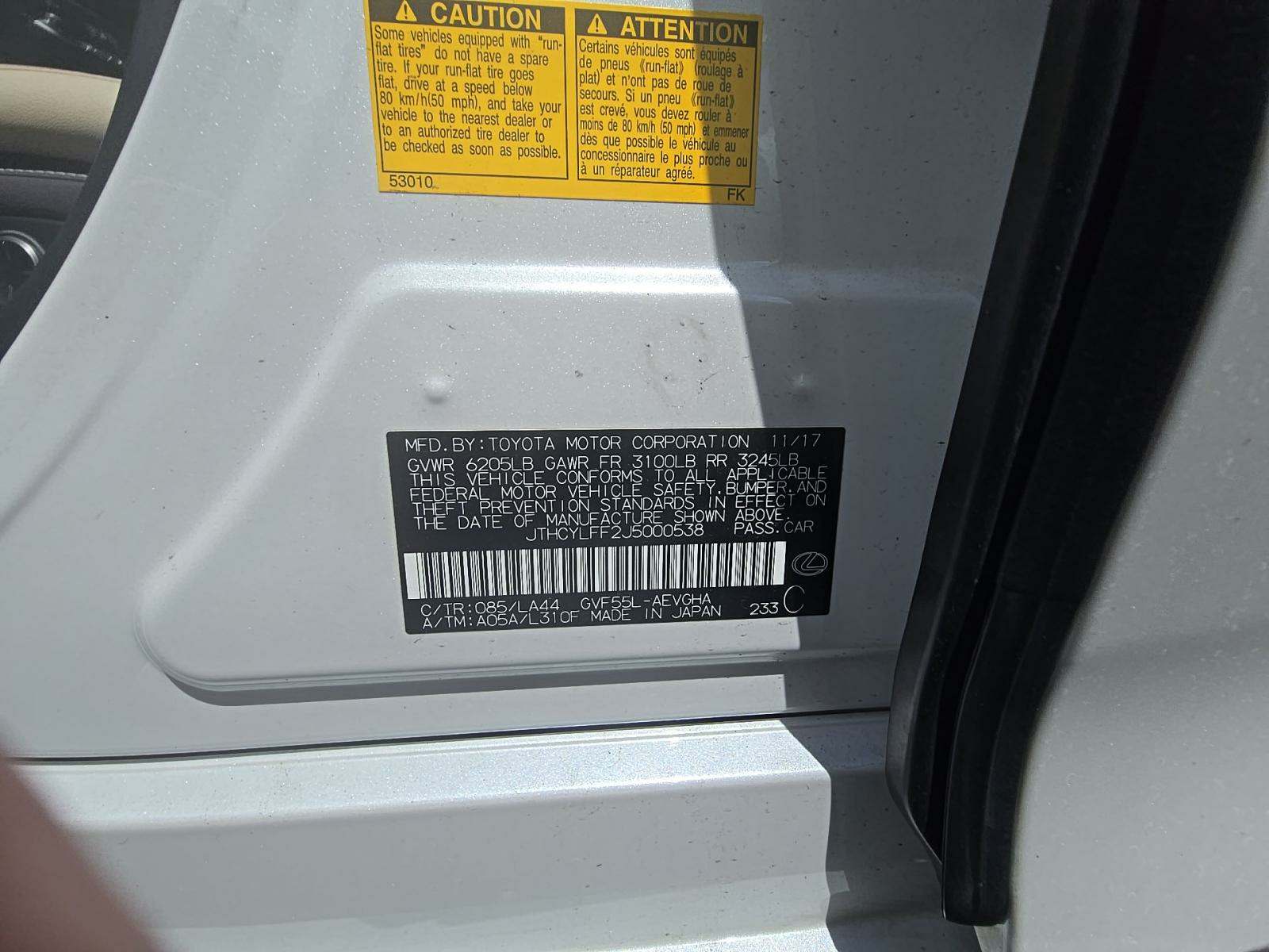 2018 Lexus LS LS 500h AWD