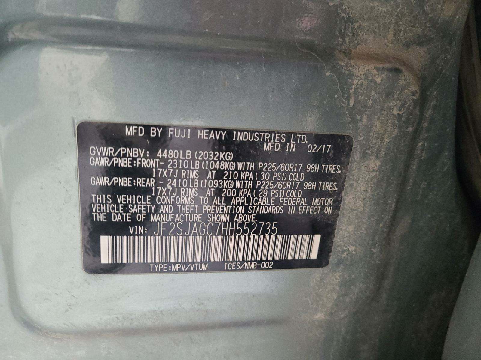 2017 Subaru Forester 2.5i Premium AWD