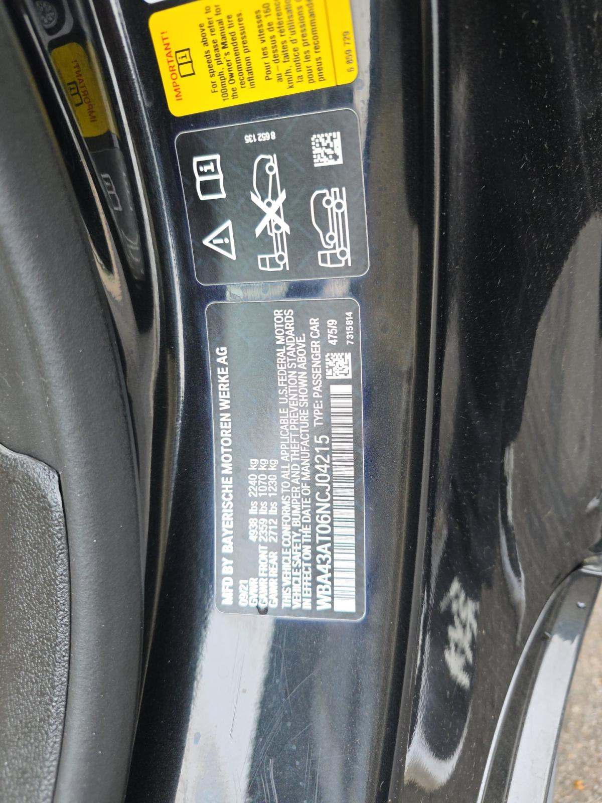 2022 BMW 4 Series 430i xDrive AWD