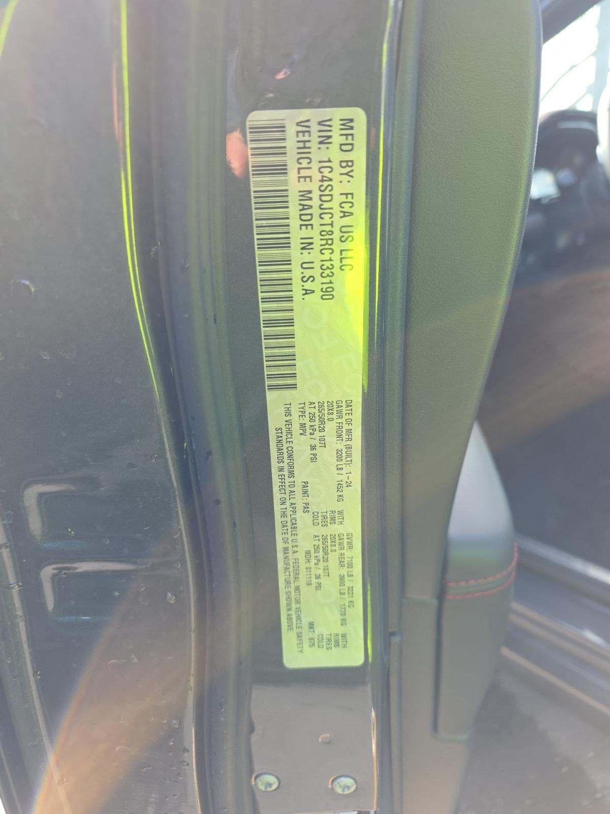 2024 Dodge Durango R/T Premium AWD