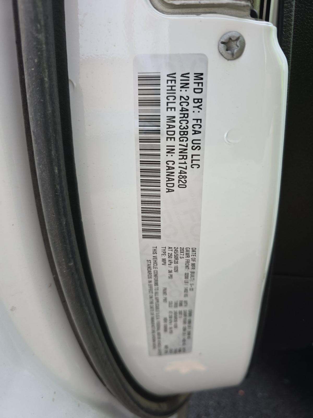 2022 Chrysler Pacifica Touring L AWD