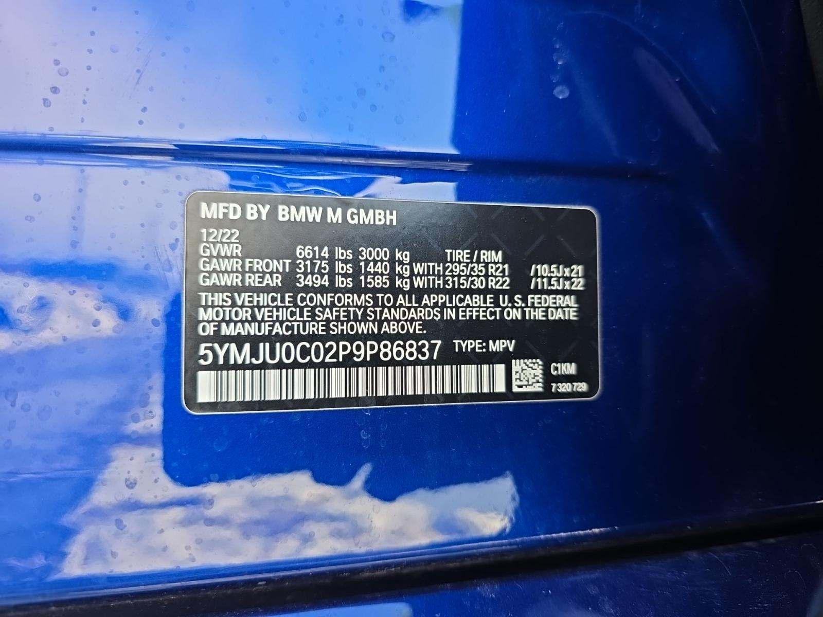 2023 BMW X5 M Base AWD